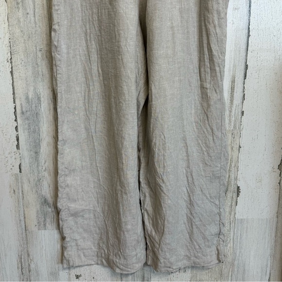 J. Crew Relaxed 100% Linen Jumpsuit Womens Size S - Picture 7 of 13